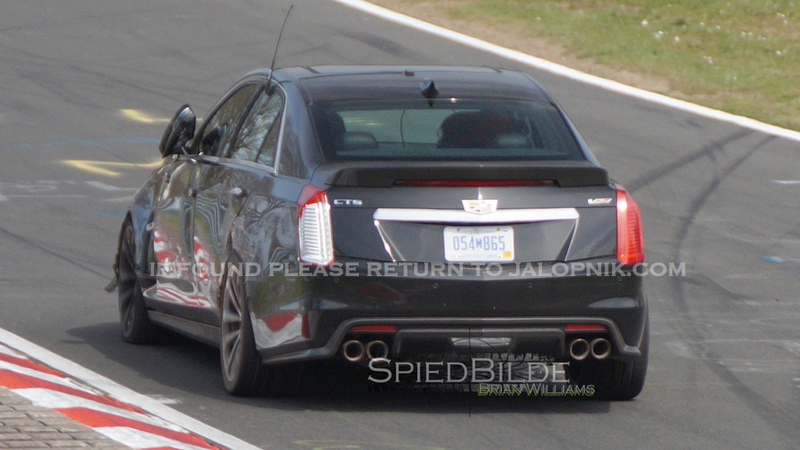 Illustration for article titled A Cadillac CTS-V Prototype Just Crashed At The Nurburgring